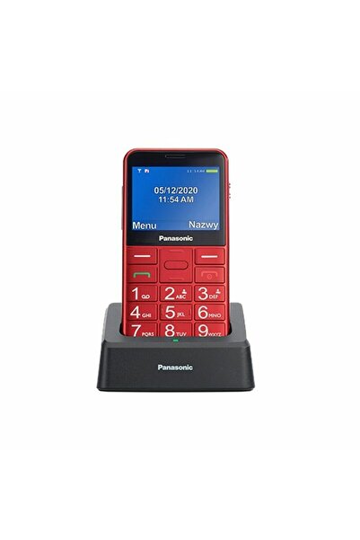 PANASONIC Telefon mobil seniori Panasonic KX-TU155EXRN 2.4" Roșu