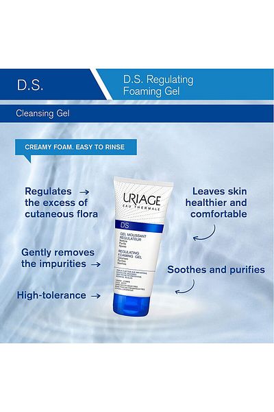 emsa Uriage D.S. Regulating foaming gel, 150 ml