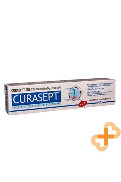 CURASEPT Pasta de dinți Curasept ADS 720, 0.20% Clorhexidină, 75ml