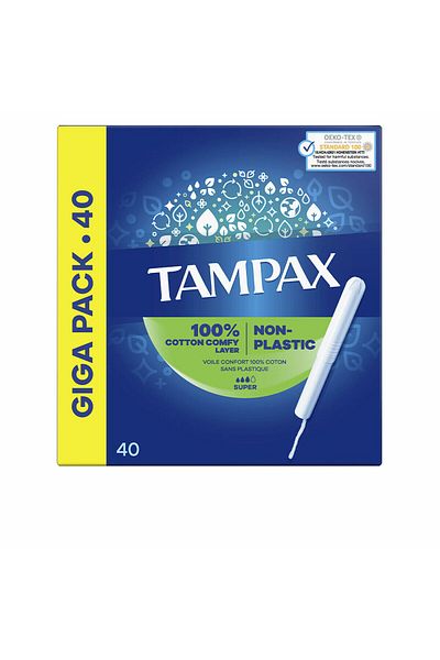 Certina Sanitary pads, Tampax, Super, 40 pieces