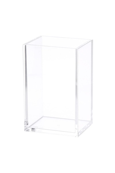 Muji حامل أقلام أكريليك، عرض 5.5 × عمق 4.5 × ارتفاع 9 سم