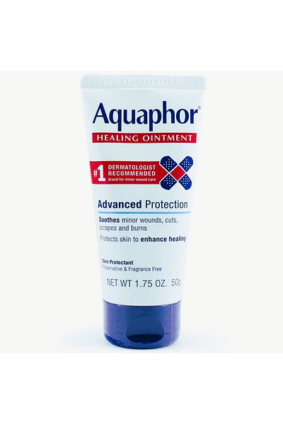 Aquaphor Ointment, Aquaphor, Protective and Regenerative Effect on Dry or Injured Skin, 50gr