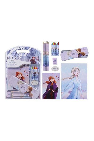 Frozen Stationery set, Frozen, 16 pieces, lilac