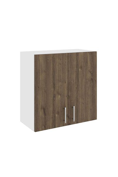 haaus.ro Corp Superior haaus Karo, 2 Usi, Stejar Bronz/Alb, 60 x 30 x 60 cm