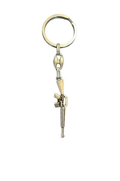 Herşey Nota Tactical Machine - Machine Gun Unisex Keychain – the Key to Power and Courage