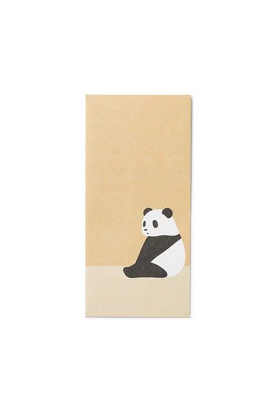 Muji Bamboo Paper Petit Envelope Giant Panda