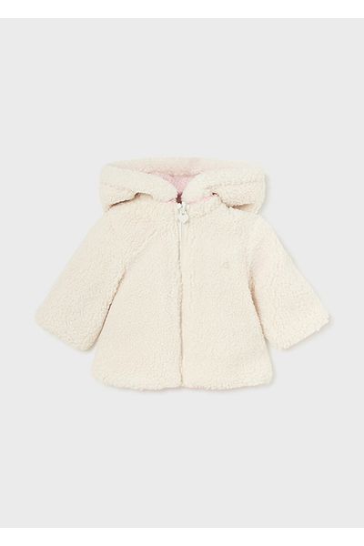 MAYORAL Winter Baby Girl Double Sided Hooded Coat Jacket