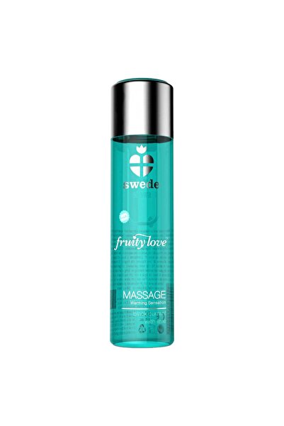 Swede Ulei masaj, Swede, efect încălzire, coacăze negre și lime, 60 ml