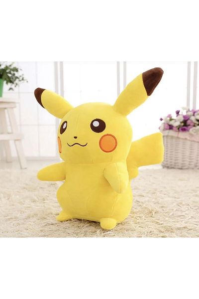 happystoretr 50cm Big Size Pokemon Pikachu Plush Stuffed Toys Cute Yellow Pokemon