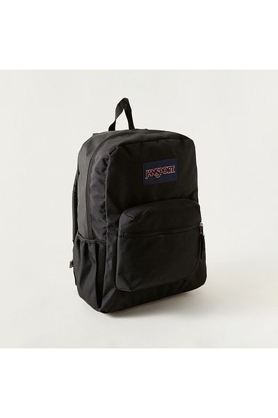 Jansport Jansport Solid Zipper Backpack with Adjustable Shoulder Straps - 32x14x41 cms Lifetime Warranty