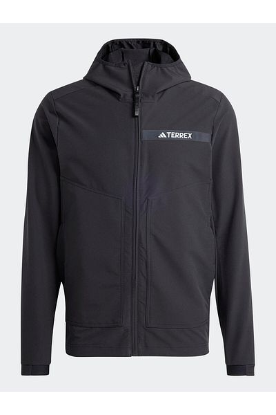 adidas Mens Outdoor Jacket HZ4425 Black