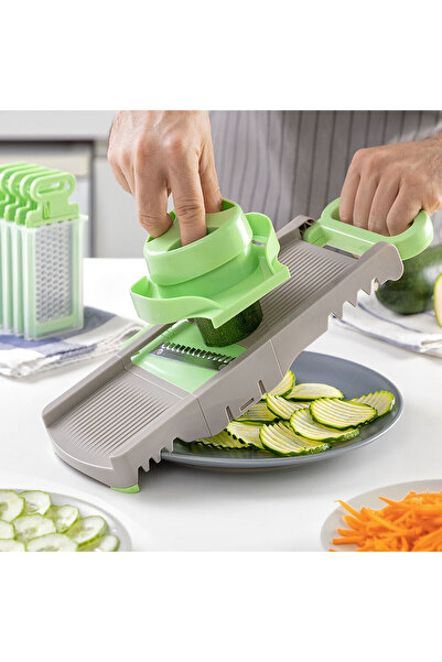 InnovaGoods Mandolină Răzătoare 6-în-1, InnovaGoods, design pliabil