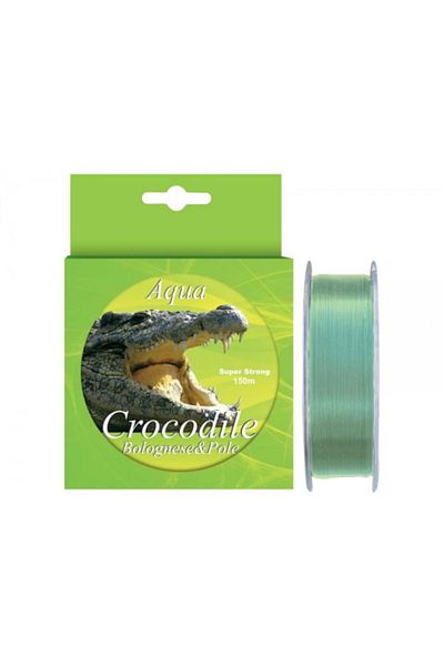 Baracuda Nylon/monofilament Aqua Crocodile Bolognese & Pole 150m, verde pal, 0.16mm