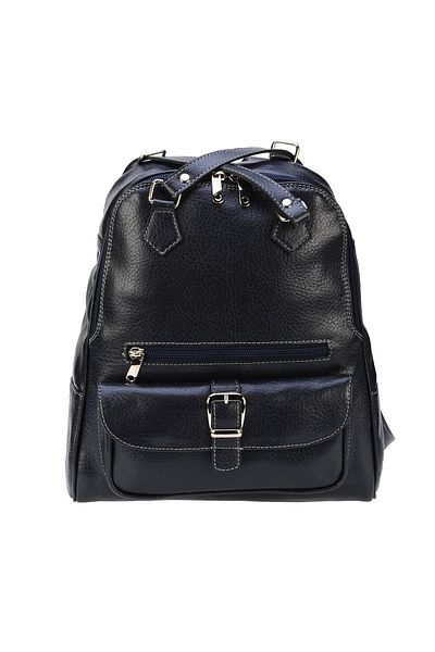 Magazinul de genti Women's backpack/bag made of soft natural leather, model 194,