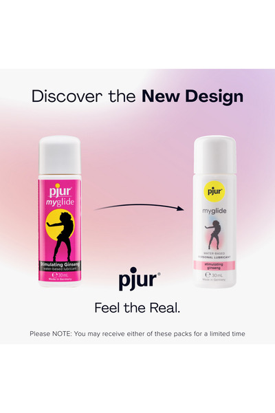 Pjur Water-based lubricant, Pjur My Glide, warming effect