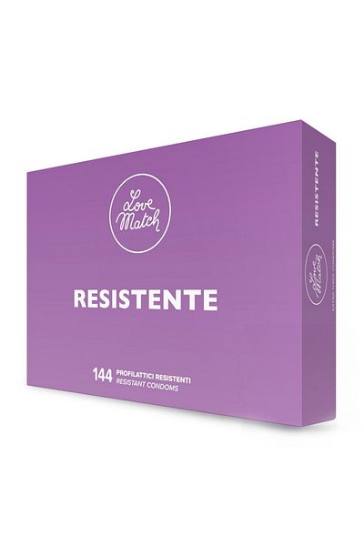 Lovewatch Love Match Resistant Condoms, 144 pieces