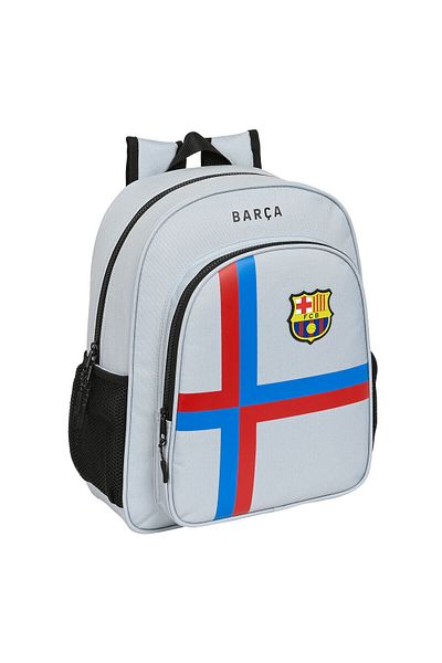 AQUA TRAVEL Ghiozdan școlar F.C. Barcelona, gri, 32 x 38 x 12 cm