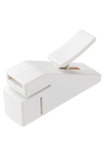 Muji Staple Free Stapler, W 2.6 x H 4.9 x D 9.2 cm, White