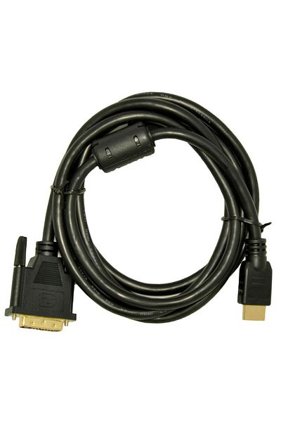 CALFIX HDMI to DVI cable, Akyga AK-AV-11, Black, 1.8 m