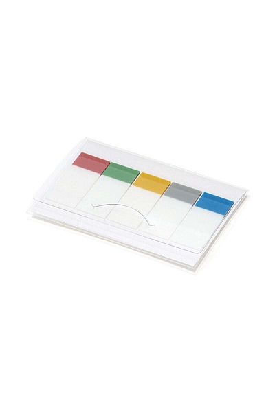 Muji Sticky Index Tab Thick Film Type, W 35 x L 15 cm , 20 Sheets each