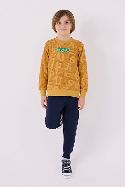 U.S. Polo Assn. ERKEK ÇOCUK EŞOFMAN TAKIMI - HARDAL