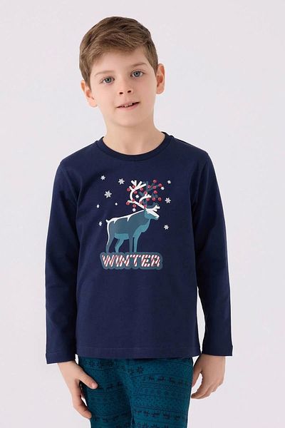 Arnetta Father Son Double Suit - Navy Blue