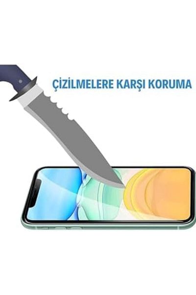Mena Rise Diyar-ıFırsatShop Galaxy A72 متوافق مع حماية كاملة من الزجاج المقاوم للكسر 9D واقي الشاشة 101715