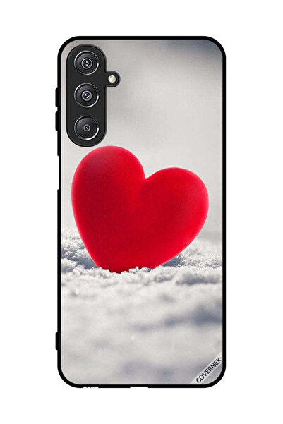 Covernex غطاء حماية لهاتف سامسونج جالاكسي M34 5G بتصميم قلب أحمر جميل