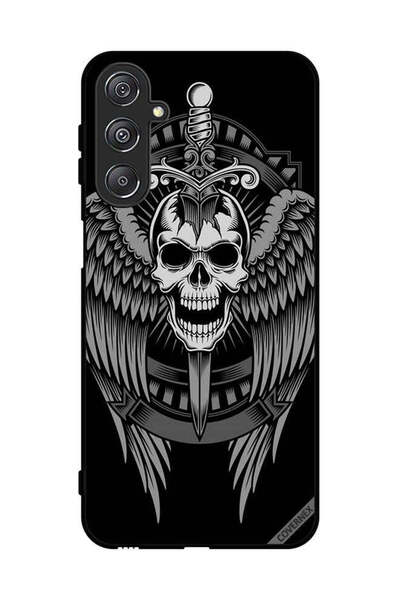 Covernex غطاء حماية لهاتف سامسونج جالاكسي M34 5G جمجمة بأجنحة نسر