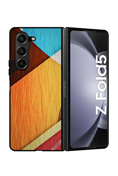 Covernex غطاء حماية لهاتف سامسونج جالاكسي زد فولد 5 بنسيج خشبي