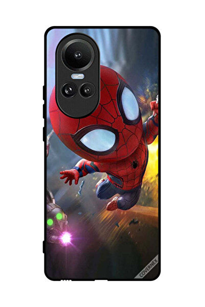 Covernex Protective Case Cover For Oppo Reno10 Spiderman In Action