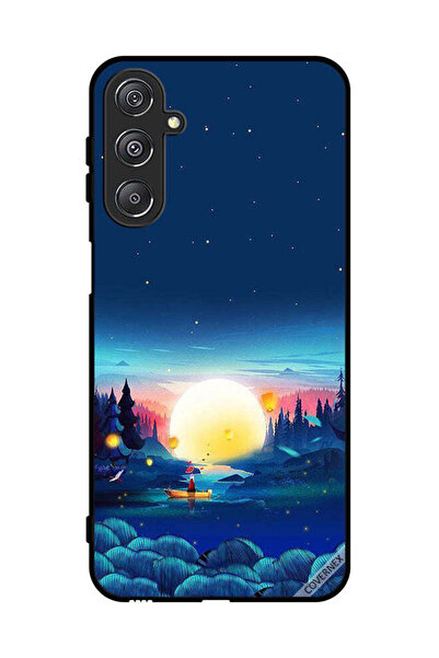 Covernex غطاء حماية لهاتف سامسونج جالاكسي M34 5G، منظر غروب الشمس، طلاء