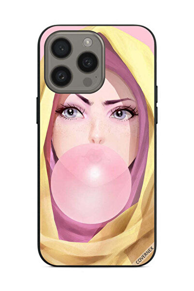 Covernex غطاء حماية لهاتف Apple iPhone 15 Pro على شكل بالون فقاعات