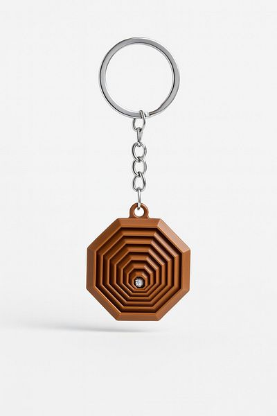 3dmakers سلسلة مفاتيح فيدجيت - لعبة فيدجيت عملية لتخفيف التوتر |   تصميم محمول للطباعة ثلاثية الأبعاد