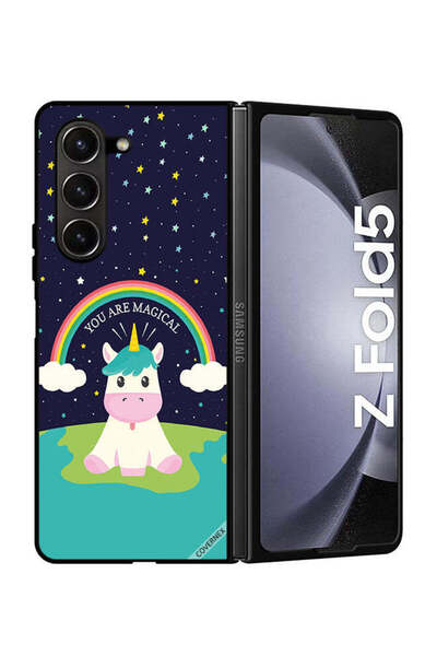 Covernex غطاء حماية لهاتف سامسونج جالاكسي زد فولد 5 - يونيكورن السحري