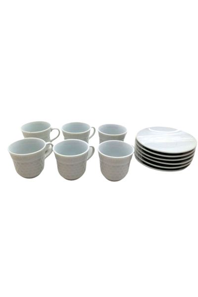 Mena Rise Şirinshop 12 Pieces Porcelain Coffee Cup 1108107