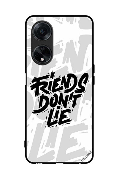 Covernex غطاء حماية لهاتف Oppo A98 5G - الخط العربي - الأصدقاء لا يكذبون