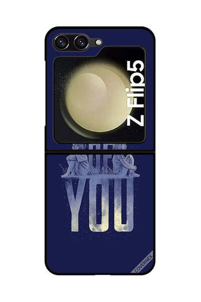 Covernex غطاء حماية لهاتف سامسونج جالاكسي زد فليب 5 - أفكر فيك