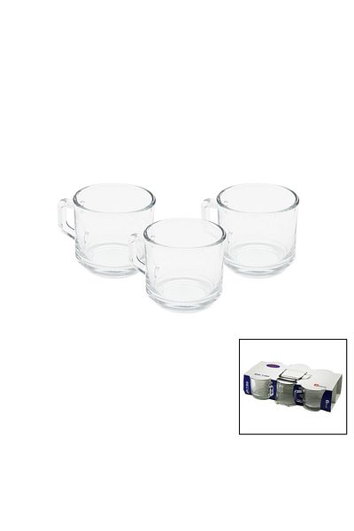 Mena Rise Şirinshop 6 Pcs Mini Glass Mug 150ml 1108107