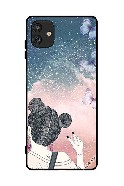 Covernex غطاء حماية لهاتف سامسونج جالاكسي M13 5G مع رسمة علامة النصر