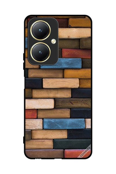 Covernex غطاء حماية خشبي لهاتف فيفو Y27 4G