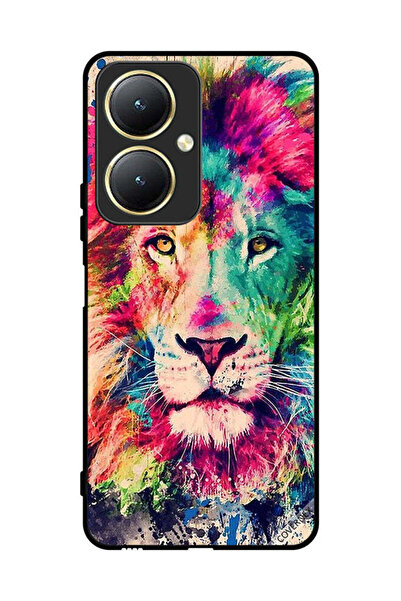 Covernex غطاء حماية لهاتف فيفو Y27 4G برسومات فنية من Lion Paint