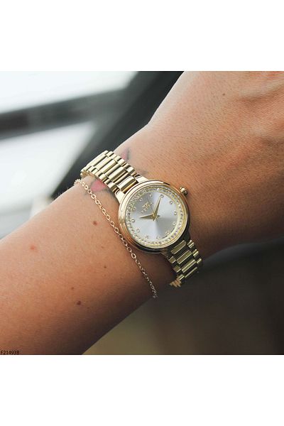 FERRO F21493B Women's Wrist Watch with Steel Band