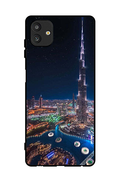 Covernex غطاء حماية لهاتف سامسونج جالاكسي M13 5G منظر ليلي لوسط المدينة
