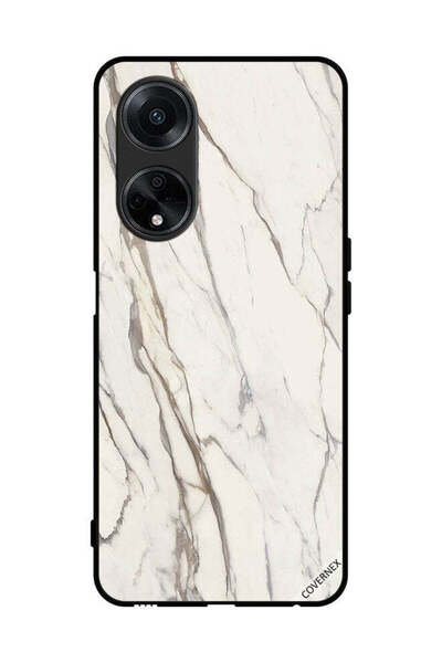 Covernex غطاء حماية لهاتف Oppo A98 5G بنمط تصميم رخامي