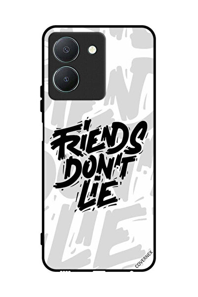 Covernex غطاء حماية لهاتف Vivo Y36 5G - الخط العربي - الأصدقاء لا يكذبون