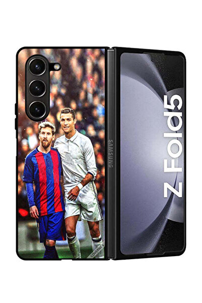 Covernex غطاء حماية لهاتف سامسونج جالاكسي زد فولد 5 ميسي وكريستيانو رونالدو