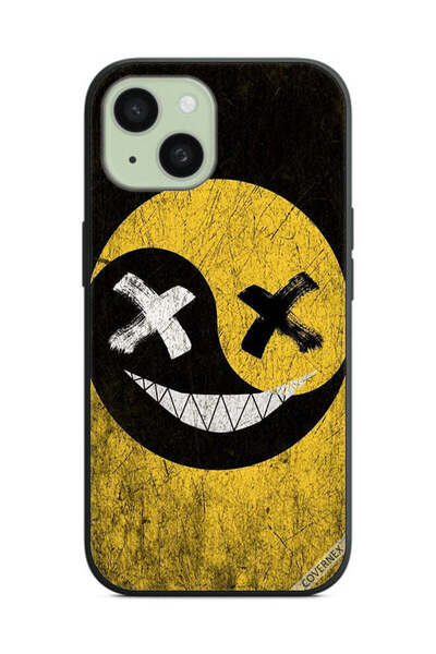 Covernex غطاء حماية لهاتف Apple iPhone 15 Plus بتصميم وجه مارشميلو
