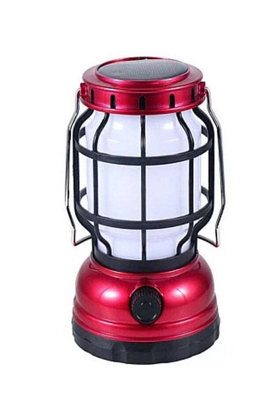 divendi-ro Andowl Q LED1990 Portable Retro Solar Lantern - Red