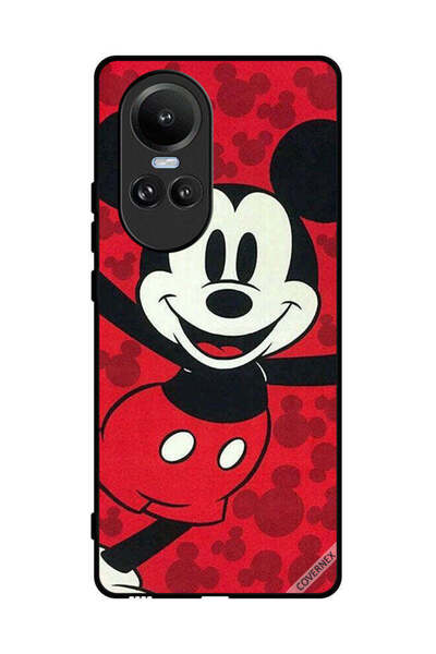 Covernex غطاء حماية لهاتف Oppo Reno10 Pro ميكي ماوس سعيد